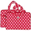 Wonder nešiojamo kompiuterio krepšys 17 colių red polka-dot