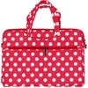 Wonder nešiojamo kompiuterio krepšys 17 colių red polka-dot