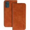 Oem Wonder Prime dėklas skirtas Motorola Moto G42 rudos spalvos