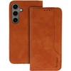Wonder Prime dėklas skirtas Samsung Galaxy A36 5G rudos spalvos