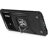 Wozinsky Ring Armor Samsung Galaxy A03 armored magnetic holder ring dėklas telefonui juodos spalvos