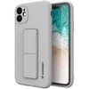Wozinsky Kickstand dėklas skirtas Xiaomi Redmi 10X 4G / Xiaomi Redmi Note 9, pilkas
