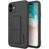 Wozinsky Kickstand dėklas skirtas Xiaomi Redmi 10X 4G / Xiaomi Redmi Note 9, juodas