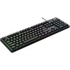 Wozinsky WKG-200 RGB Membrane Klaviatūra žaidimams su ratuku - Juodas