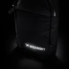 Wozinsky WMS-W1 Unisex Mini Shoulder Bag Atsparus vandeniui Dual-Compartment for Phone - Juodas