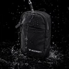 Wozinsky WMS-W1 Unisex Mini Shoulder Bag Atsparus vandeniui Dual-Compartment for Phone - Juodas