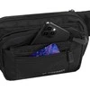 Wozinsky WSB-W1 unisex shoulder bag with adjustable strap, waterproof - juodas