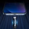 Wozinsky WUCLC1 Lightning – USB-C kabelis 36W 480Mb/s 1m – juodos spalvos