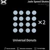 X-Raypad Jade DIY Skates Universal Donuts Pilkas 40 vnt. (⌀9.5 x 0.8 mm) (Pilki) Pakaitiniai Pelė Feet