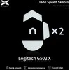 X-Raypad Jade Skates Logitech G502 X Baltas 2 vnt. (Balti) Pakaitiniai Pelė Feet