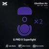 X-Raypad Obsidian Air Pelė Feet | Violetinė, x2, Logitech G Pro X Superlight