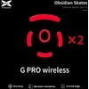 X-Raypad Obsidian Skates Logitech G Pro Raudona 2 vnt. (Raudoni) Pakaitiniai Pelė Feet