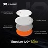 X-raypad Titanium U9 Ultra Skates Universal Dots Oranžinis 40 vnt. (⌀8 x 0.95 mm) (Oranžiniai) Pakaitiniai Pelė Feet