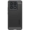 Spigen Rugged Armor dėklas skirtas Xiaomi 14T – Matte juodos spalvos
