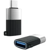 XO adapteris NB149-F USB – USB-C juodas OTG