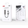 XO adapteris HUB HUB018 2in1 USB-USB-C – RJ45 pilkas