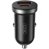 XO automobilinis įkroviklis CC56 PD 30W QC 1x USB 1x USB-C juodas