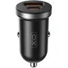 XO automobilinis įkroviklis CC56 PD 30W QC 1x USB 1x USB-C juodos spalvos