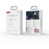 XO automobilinis įkroviklis CC69 PD 30W QC 1x USB 1x USB-C baltas + laidas USB – USB-C