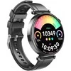 XO išmanusis laikrodis GT4 Mini Amoled juodos spalvos