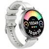XO išmanusis laikrodis GT4 Mini Amoled sidabro spalvos
