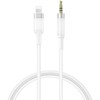 XO kabelis audio NB-R279A Lightning - jack 3,5mm 1,0m baltos spalvos