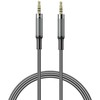 XO garso kabelis NB-R279C jack 3,5mm – jack 3,5mm 1,0m juodas