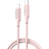 XO kabelis NB-Q265A PD USB-C - Lightning 1,0m 27W rožinės spalvos