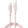 XO kabelis NB-Q265B PD USB-C – USB-C 1,0m 60W rožinis