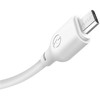 XO kabelis NB103 3in1 USB – Lightning + USB-C + microUSB 1,0 m 2,1A baltas