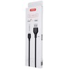 XO kabelis NB103 USB - microUSB 1,0 m 2,1A baltos spalvos