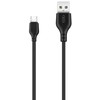 XO laidas NB103 USB – microUSB 2,0 m 2,1A juodas