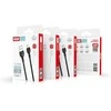 XO kabelis NB200 USB - microUSB 1,0m 2.1A juodos spalvos