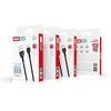 XO kabelis NB200 USB - USB-C 1,0m 2.1A juodos spalvos
