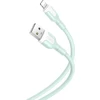 XO kabelis NB212 USB – Lightning 1,0 m 2,1A žalias