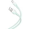 XO kabelis NB212 USB – USB-C 1,0 m 2,1A žalias