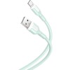 XO kabelis NB212 USB – USB-C 1,0 m 2,1A žalias