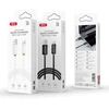 XO kabelis NB302 USB – USB-C 1,0m 3A baltas