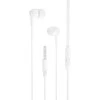 XO laidinės ausinės EP37 jack 3,5mm baltos