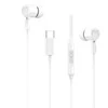 XO laidinės ausinės EP81 USB-C baltos spalvos