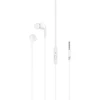 XO laidinės ausinės EP86 jack 3,5mm baltos