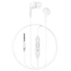 XO laidinės ausinės EP86 jack 3,5mm baltos