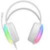 XO laidinės ausinės GE11 jack 3,5mm – USB-A baltos su RGB mikrofonu