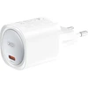 XO sieninis įkroviklis CE20 PD 30W 1x USB-C baltas + laidas USB-C – USB-C