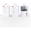 XO sieninis įkroviklis CE25 PD 25W 1x USB-C baltas + laidas USB-C – USB-C