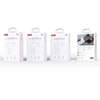 XO sieninis įkroviklis CE33 QC 18W 1x USB baltas + Lightning laidas