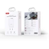 XO sieninis įkroviklis CE34 2x USB 2,4A baltas + USB-C laidas