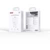 XO sieninis įkroviklis CE42 PD 30W 1x USB-C 1x USB baltas