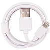 XPECT USB-A to Lightning Round wrapped, baltas