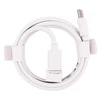XPECT USB-C to USB-C Round wrapped, baltas